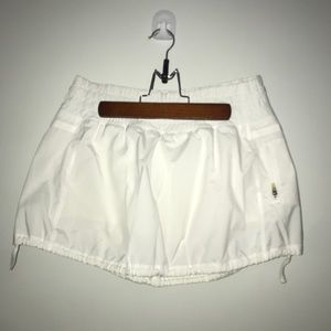Lululemon white skirt